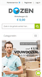 Mobile Screenshot of dozen.nl